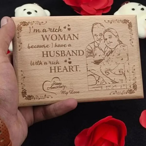 Custom Wooden Engraving - A Unique Keepsake